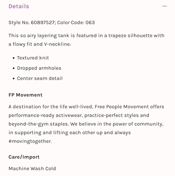 Free People Full Hearts Tank - Picture 11 of 11